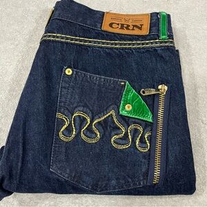 Crown Holder Jeans Vintage Rare Denim Straight Men's W38 L34